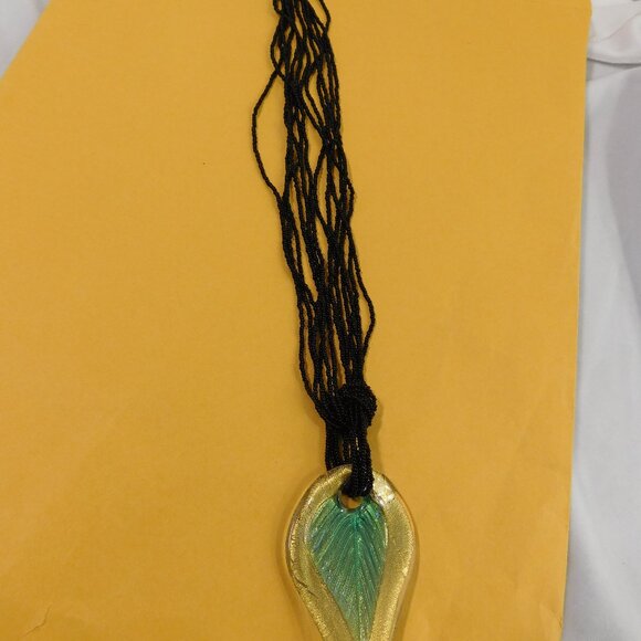 Ladies Venetiaurum Murano Glass Necklace - Picture 1 of 3